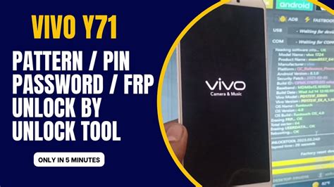 Vivo Y71 Pattern Pin Password Frp Unlock By Unlock Tool Latest 2023 Youtube