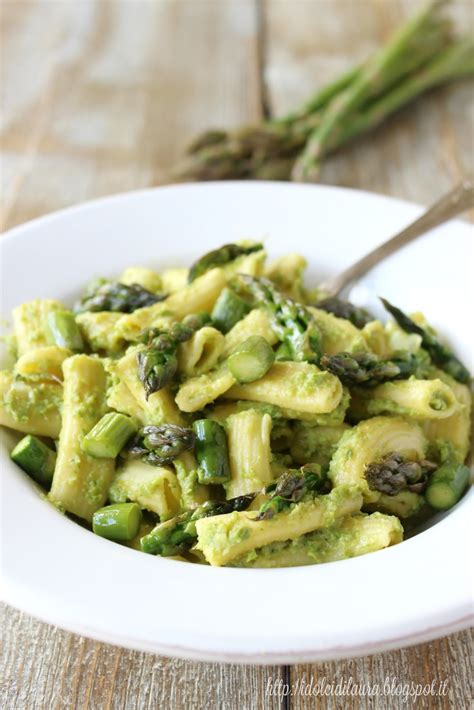 I Dolci Di Laura Pasta Con Crema Di Asparagi E Uova