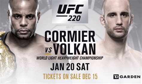 UFC 220 Bonusar MMA UFC NYHETER SVERIGE