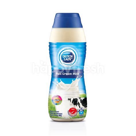 Beli Dutch Lady Milk Sterilized Pure Farm Full Cream 450ml Dari Giant