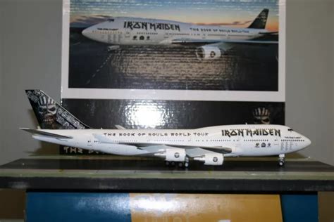 HERPA WINGS 1 200 Iron Maiden Boeing 747 400 TF AAK 571609 Ed Force