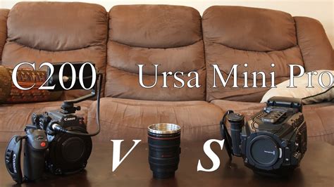 Canon C200 Vs Ursa Mini Pro Discussion Youtube