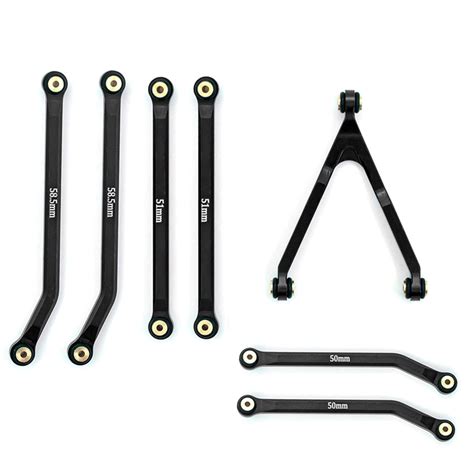 Pinnaco RC Car High Clearance Chassis Links Sets For 1 24 Axial SCX24