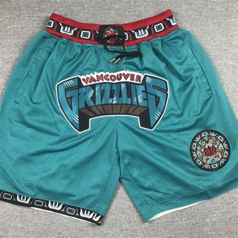 Justdon” Mitchell And Ness Retro Memphis Grizzly Shorts Memphis