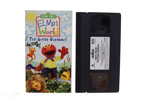 Elmo's World the Great Outdoors VHS Tape | Etsy