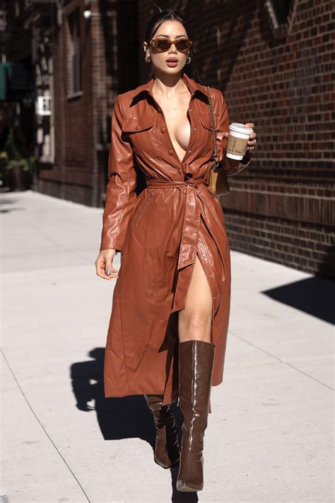 Americana Faux Leather Maxi Dress Camel Fashion Nova