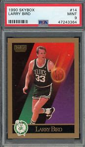 Larry Bird Boston Celtics Skybox Basketball Card Graded Psa