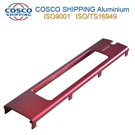 Cosco Customized Aluminium Extrusion Panel Aluminum Anodizing Profile