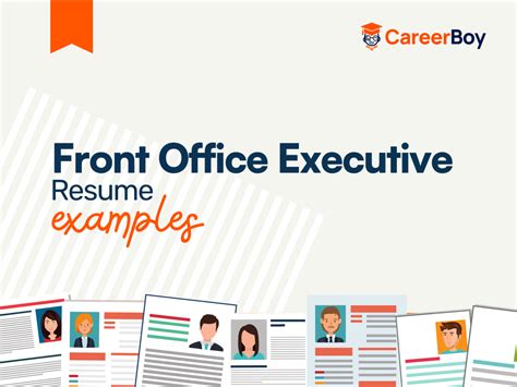 Front Office Executive Resume Example 4 Template