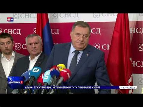 Dodik će tužiti CIK i neće prihvatiti ponovljene izbore Milorad Dodik