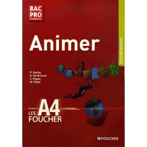 Animer Bac Pro Commerce Cdiscount Librairie