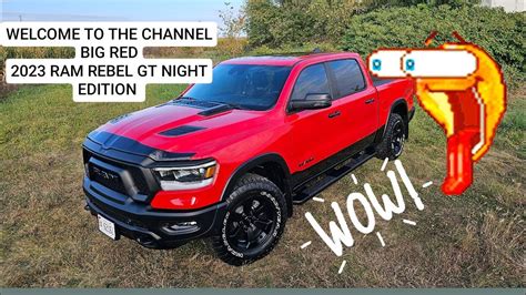 2023 Ram Rebel GT Night Edition YouTube