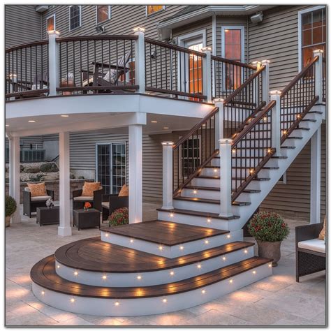 Under Rail Deck Lighting Ideas - Decks : Home Decorating Ideas #BO25wLM6bR