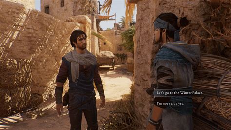 Dialogue Assassins Creed Mirage Interface In Game