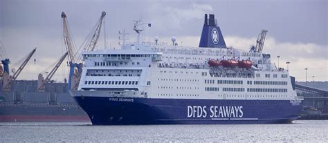 Dfds King Seaways The King Seaways Leaving The Tyne On Her Flickr