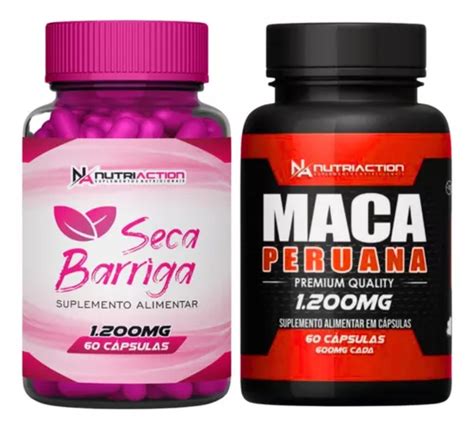 Seca Barriga Suplemento Emagrecedor Maca Peruana Pura 60cp