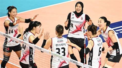 Hasil Liga Voli Korea Hari Ini Megawati Otw Poin Red Sparks