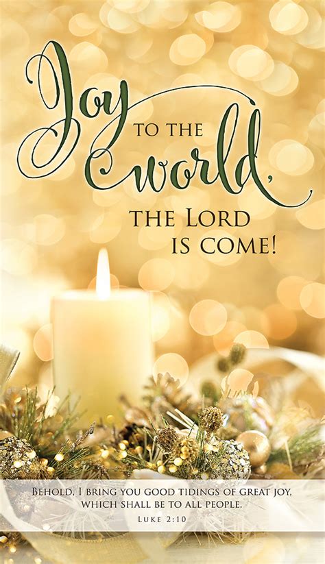 Joy To The World Banner 3 X 5 Vinyl Christmas Cokesbury