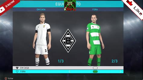 Borussia M Gladbach Kits Pes Xbox One Youtube