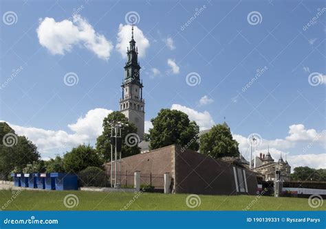 Acceso Desierto Al Santuario De La Bendita Virgen Mary En Jasna Gora En