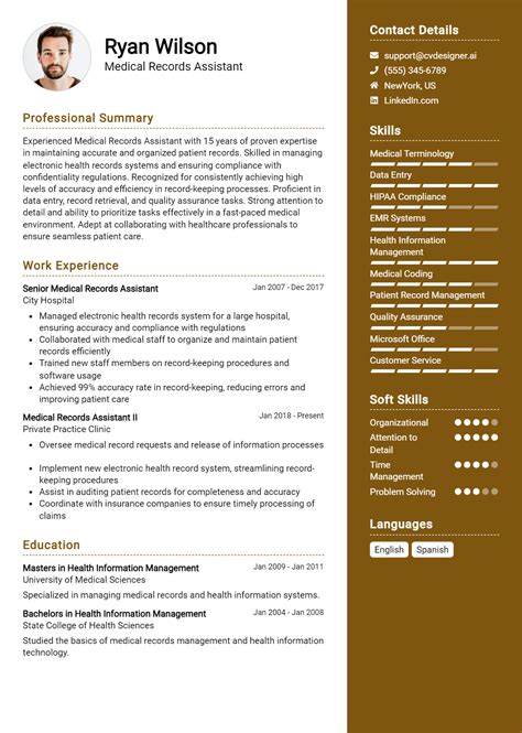 Medical Administrative Assistant Resume Examples For Top Cv