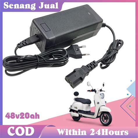 Jual Charger Sepeda Listrik V Ah Universal Charger Motor Listrik