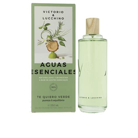 AGUAS ESENCIALES V L TE QUIERO VERDE perfume Eau de Cologne preços