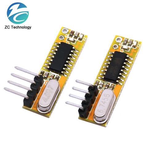 1 5PCS RXB12 High Sensitivity Superheterodyne Receiver Module Wireless