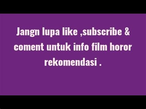 Film Horor Terbaru Indonesia Titisan Setan Youtube