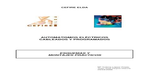 Automatismos Y Cuadros Elctricos Pdf Filecefire De Elda Esquemas