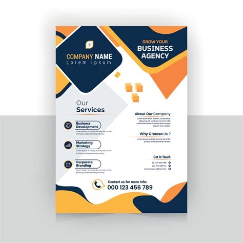 Corporate Business Flyer Poster Pamphlet Brochure Modern Creative