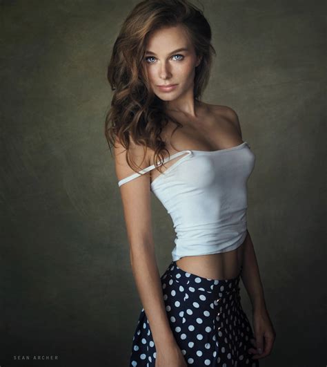 Fond d écran Sean Archer brunette Affichage du portrait femmes