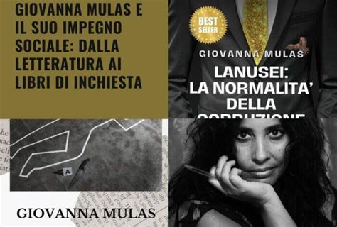 Giovanna Mulas E Il Suo Impegno Sociale Dalla Letteratura Ai Libri Di