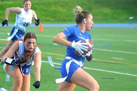 NCAA’s Atlantic East presents a future for women’s flag football. With