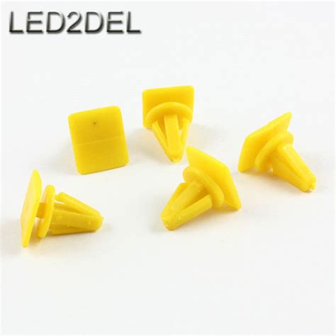 Yellow Nylon Door Panel Trim Retainers Rivet For Hyundai Interior Door