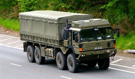 Man British Army Support Vehicle Mr Ab M Nea Flickr