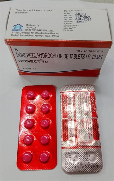 Donepezil Hydrochloride Tablets Mg At Rs Stripe In Nagpur Id