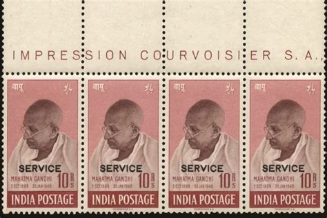 Why Indian Stamps With Gandhis Portrait Sold For 50 Million Rupees