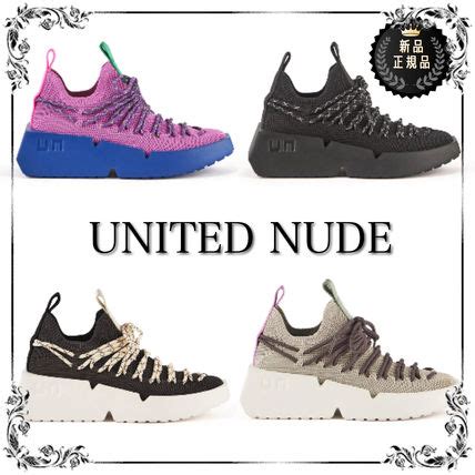 UNITED NUDE MEGA II スリッポンスニーカー 4カラー〇送料無料〇 United Nude スニーカー 104376645