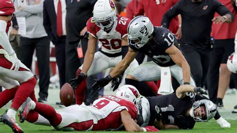 How Hunter Renfrow S Fumble Sealed Raiders Unfortunate Franchise Feat