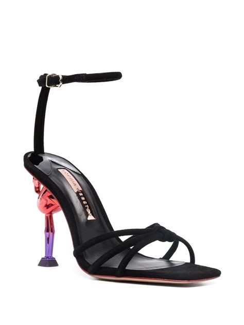 Sophia Webster Flo Flamingo Mm Sandals Farfetch