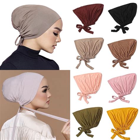 Turban Doux En Modal Pour Femmes Musulmanes Couvre Chef Islamique