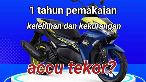 Pemakaian 1 Tahun Yamaha Aerox 155 Connected Kelebihan Dan Kekurangan