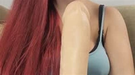 Stretching My Creamy Pregnant Pussy With A HUGE 12inch Dildo CURVY MILF Chelle0069