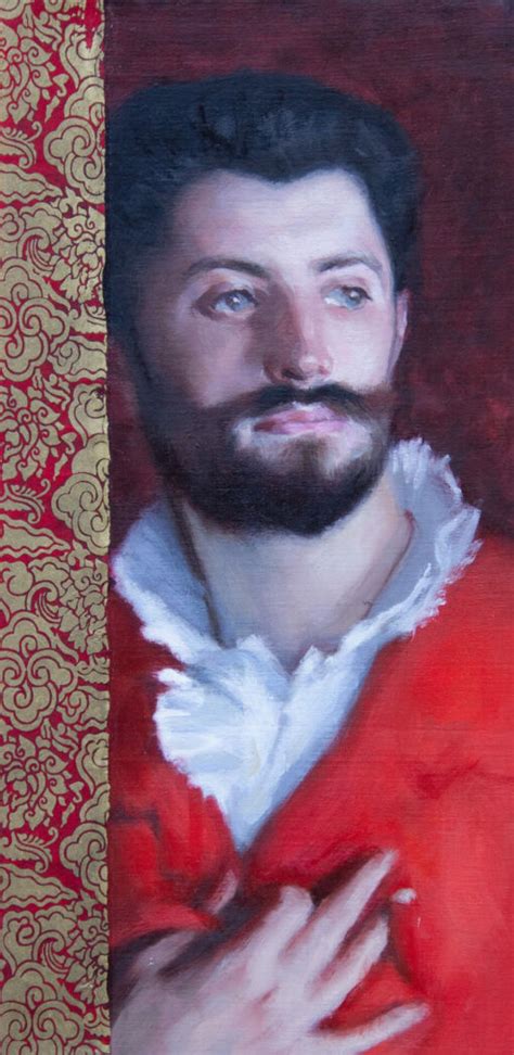 Master Copy Of John Singer Sargent Detail Of Portrait Of Dr Pozzi At