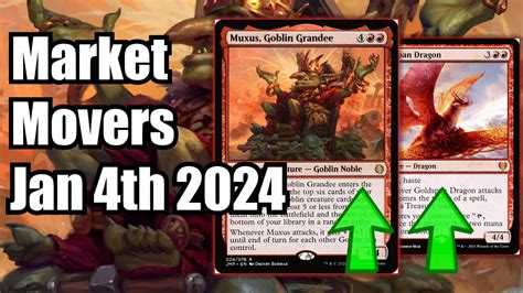 MTG Market Movers Jan 4th 2024 Goblin Is Moving In Legacy And