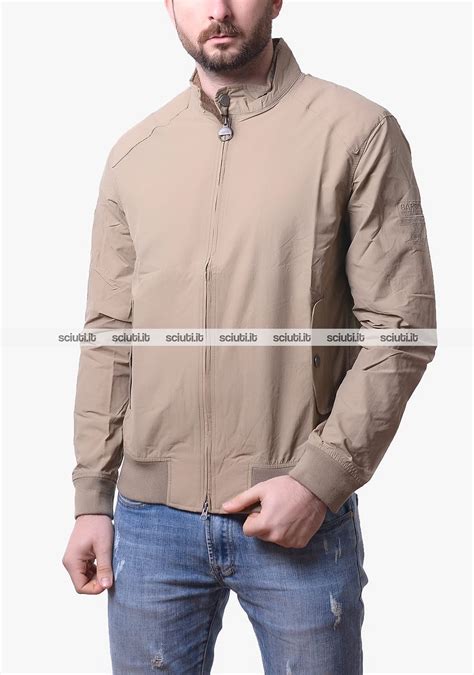 Giubbotto Barbour Uomo Beige International Rectifier Harrington Sciuti It