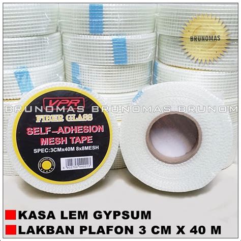 Jual Kasa Lem Gypsum Fiber Glass Perban Lakban Plafon Gipsum Di Lapak