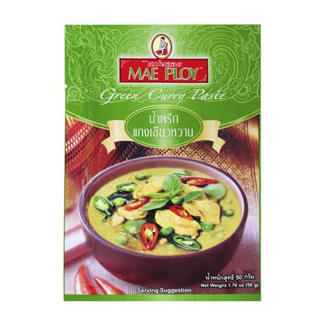 Buy Mae Ploy Green Curry Paste 50g Coles