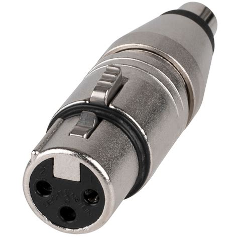 Neutrik NA2FPMF 3 Pin XLR Female to RCA Adapter 7613187006661 | eBay